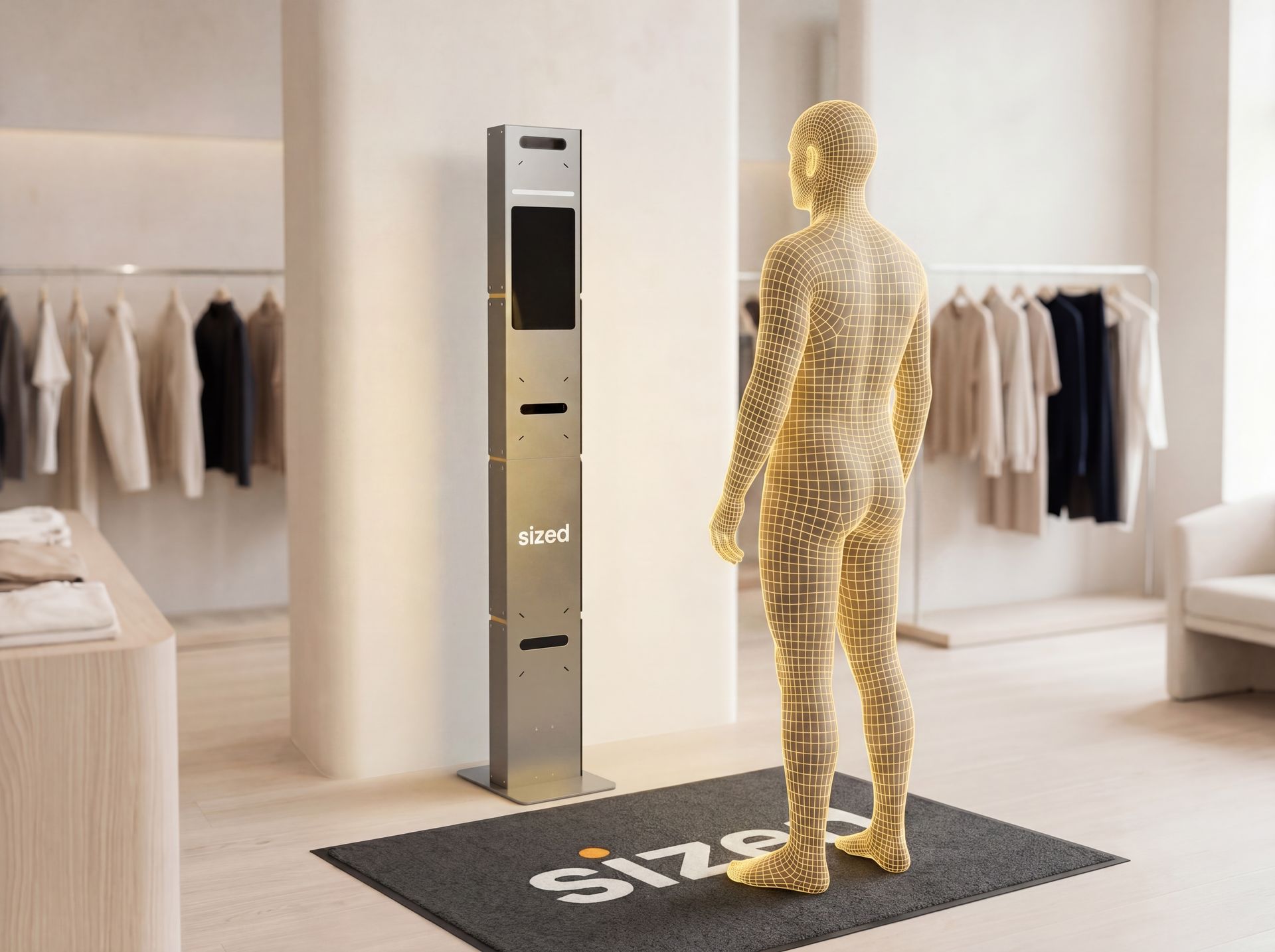 AI reconstruction, body mesh / morphology