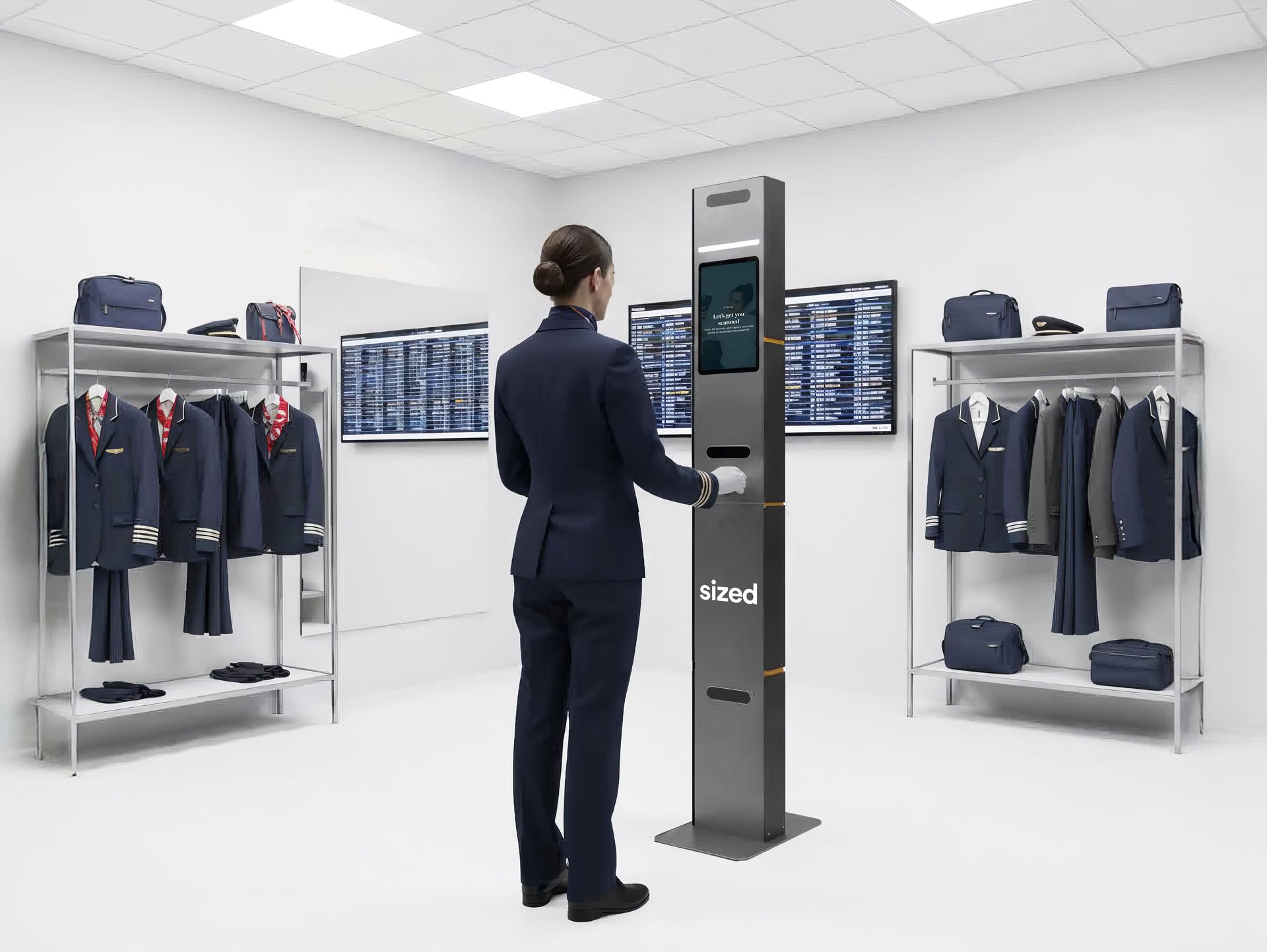 Workwear scanning / staff onboarding